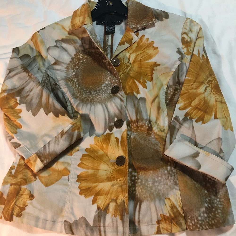 Yansi Fugel cropped jacket